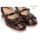 Iris Corolla Frame Square Heel Shoes(Reservation/8 Colours/Full Payment Without Shipping)